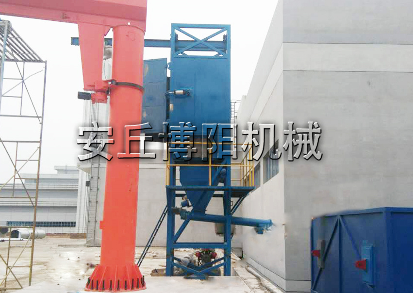 噸袋拆包機+螺旋輸送機